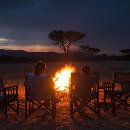 Tanzania-Serengeti NP-Serengeti Ndutu Kati Kati Tented Camp-sfeerbeeld-kampvuur