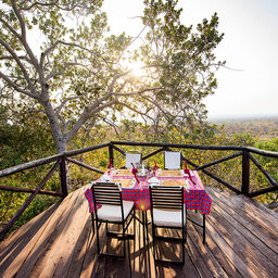 Tanzania-Tarangire-Maweninga Camp-diner met zicht