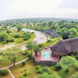 Tanzania-Tarangire-Mbali-Mbali-Tarangire-River-Camp-luchtfoto