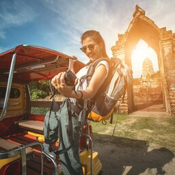 Thailand - Selfie - Ayutthaya