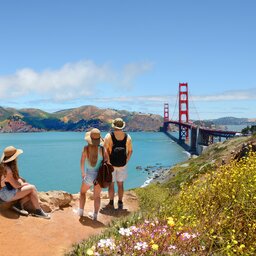 Verenigde staten - USA - VS - San Francisco - Golden gate Bridge (2)