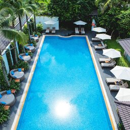 Vietnam-Ho-Chi-Minh-Villa-Song-zwembad-luchtfoto