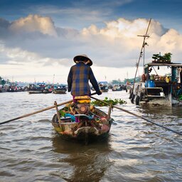 Vietnam-Mekong-bootjes