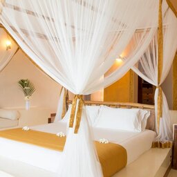 Zanzibar-Gold Zanzibar Beach House & Spa-kamer-bed