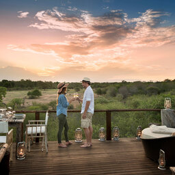 Zuid-Afrika-Kruger-Regio-Sabi-Sands-Lion-Sands-River-Lodge-koppel-zonsondergang