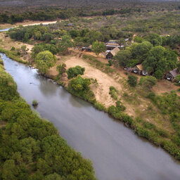 Zuid-Afrika-Kruger-Regio-Sabi-Sands-Lion-Sands-River-Lodge-luchtfoto