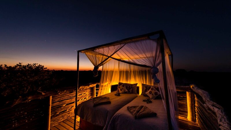 Botswana-Moremi-Game-Reserve-Khwai-Skybeds-sleep-out-platform