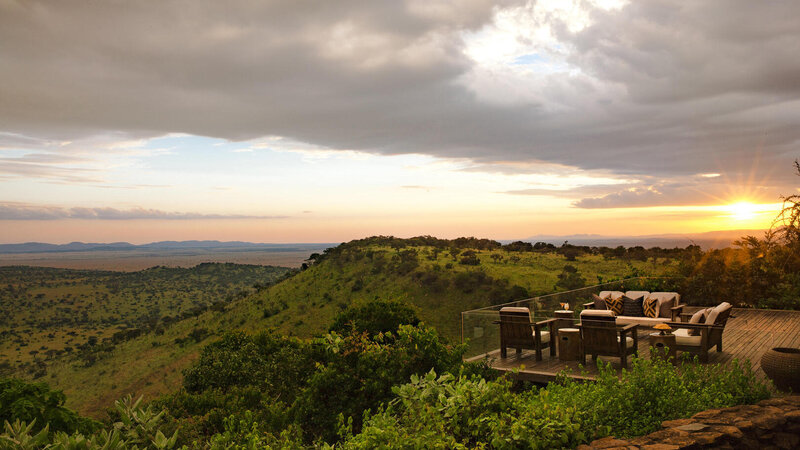 Tanzania-Serengeti NP-Singita-Sesakwa-Lodge-uitzicht-omgeving-zonsondergang