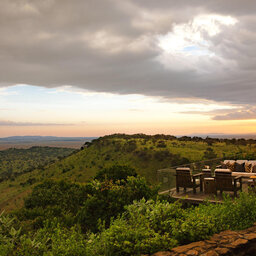 Tanzania-Serengeti NP-Singita-Sesakwa-Lodge-uitzicht-omgeving-zonsondergang